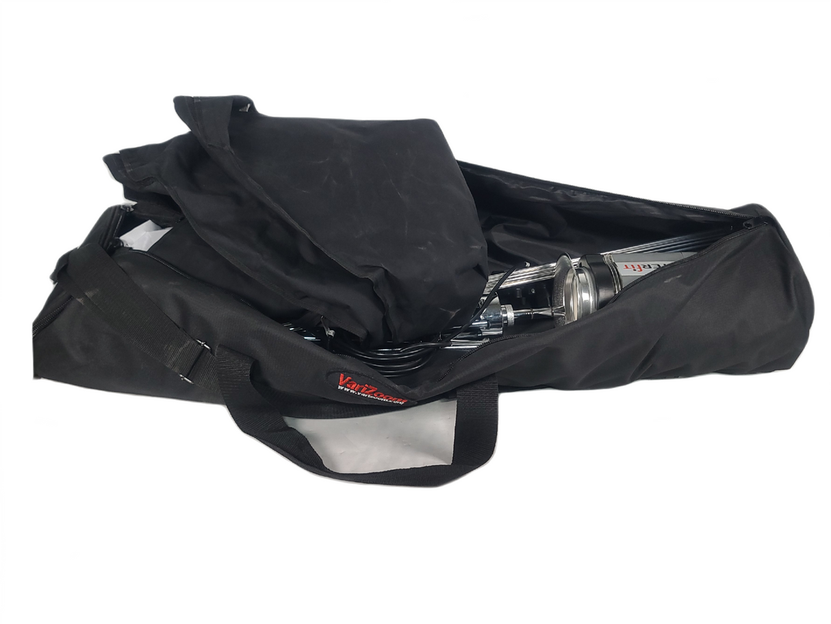 Interfit INT194 Stellar X Solarlite w/ Tripod, Reflector, & (2) Retractable Cross Bases in Soft Carry Case (NO BULB)