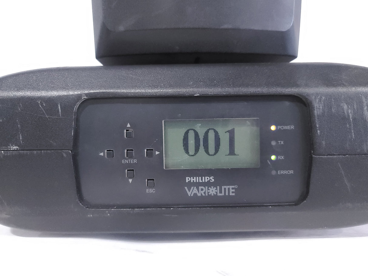 (2) Vari-Lite VLX Wash Moving Head Lights w/ (4) Mounting Brackets in Wheeled Road Case