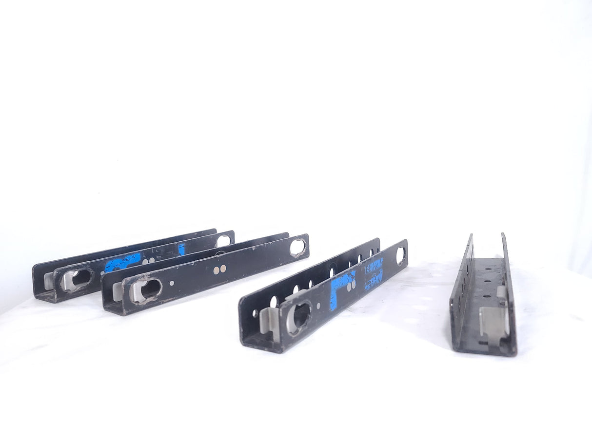 (2) Vari-Lite VLX Wash Moving Head Lights w/ (4) Mounting Brackets in Wheeled Road Case