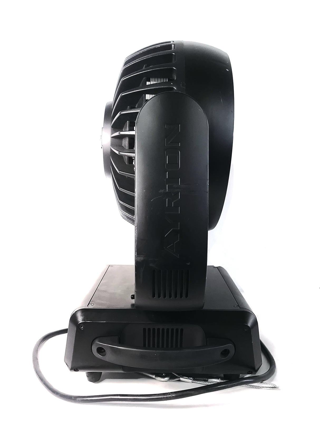 (4) Ayrton Wildsun 500C Moving LED Head Light w/ Clamps & Safety Cables in Wheeled Road Case