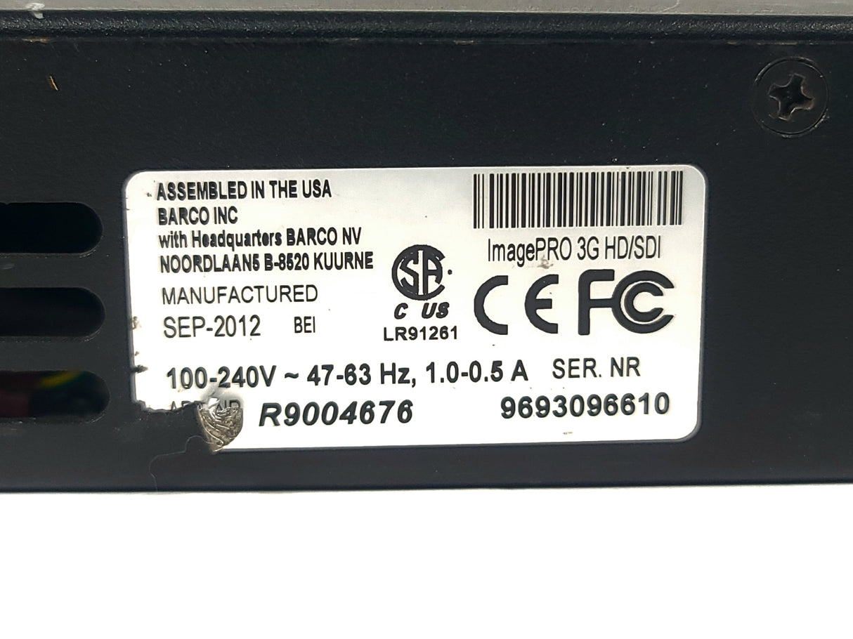 Barco R9004676 ImagePRO 3G All-In-One Signal Processor
