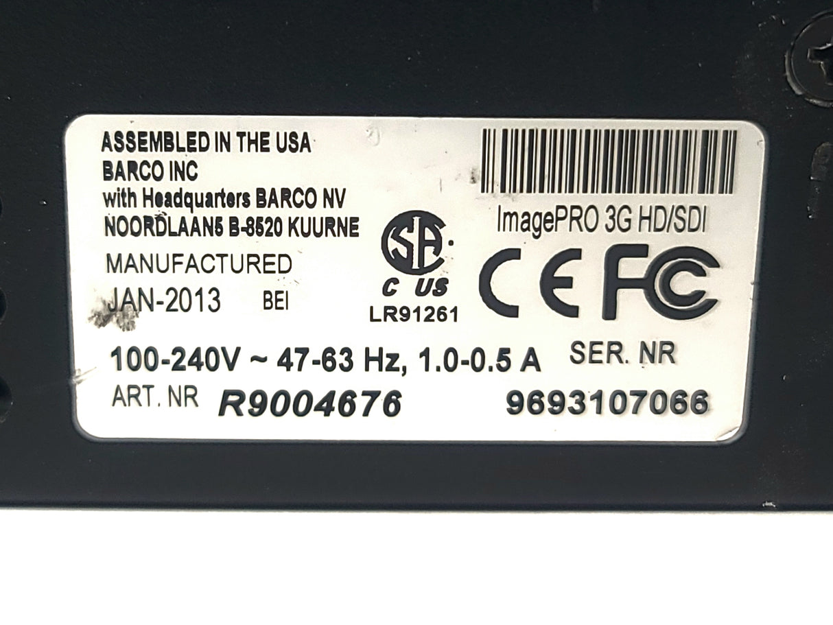 Barco R9004676 ImagePRO 3G All-In-One Signal Processor