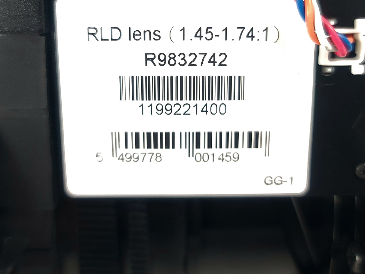 Barco R9832742 RLD W (1.451.74:1) Projection Zoom Lens