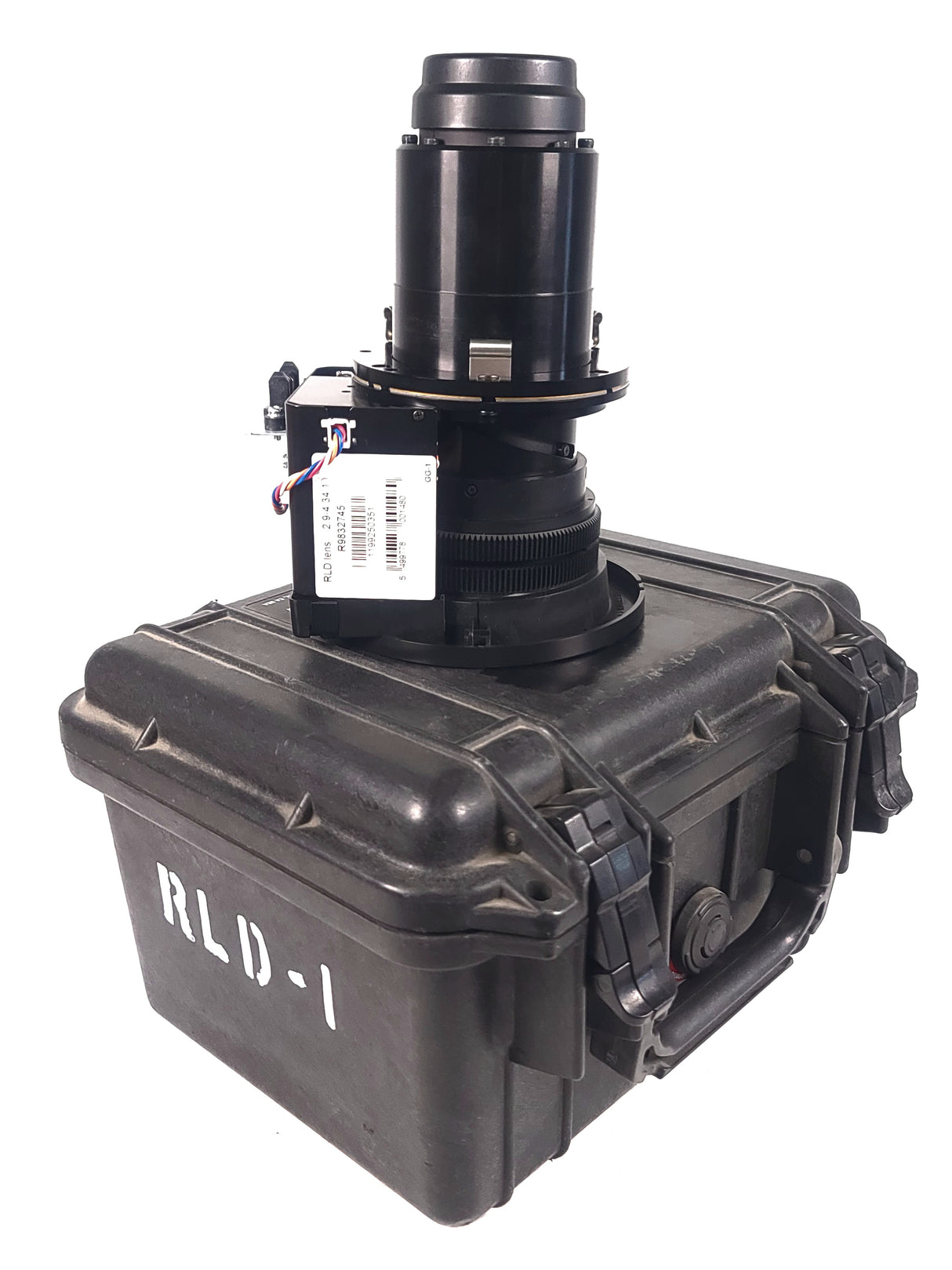 Barco R9832745 2.9-4.34:1 Projector Zoom Lens in 1300 Pelican Case