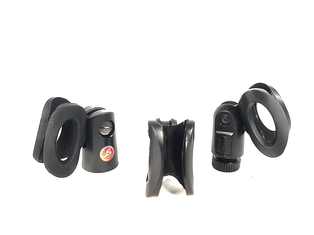 (3) Behringer XM1800S Wired Microphones w/ (3) Microphone Clips in Hard Carry Case
