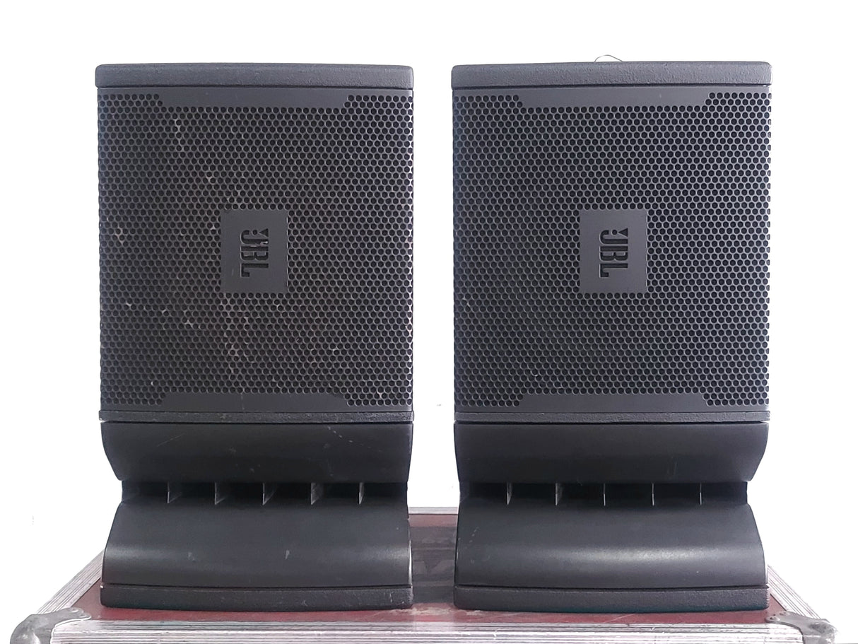 (2) JBL VRX932LA 12" Two-Way Line-Array System in LM Engineering Wheeled Road Case
