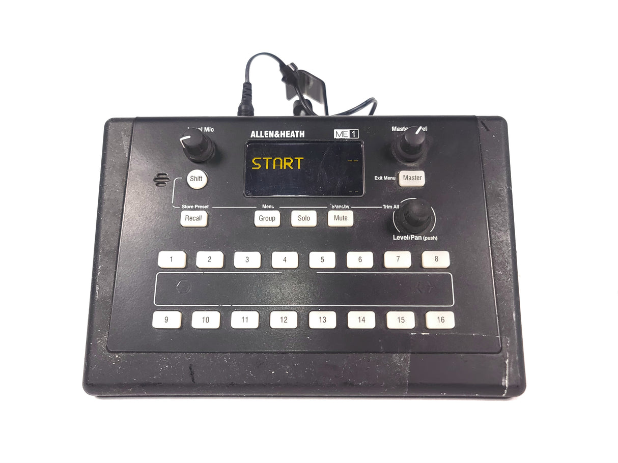 Allen & Heath ME1 Mixer w/ Mounting Bracket, Stand, & PSU Cable