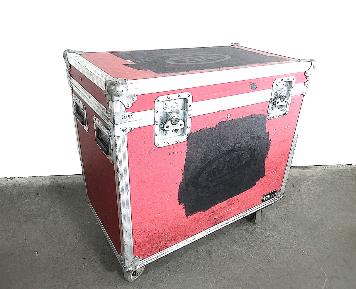 (2) JBL VRX932LA 12" Two-Way Line-Array System in LM Engineering Wheeled Road Case