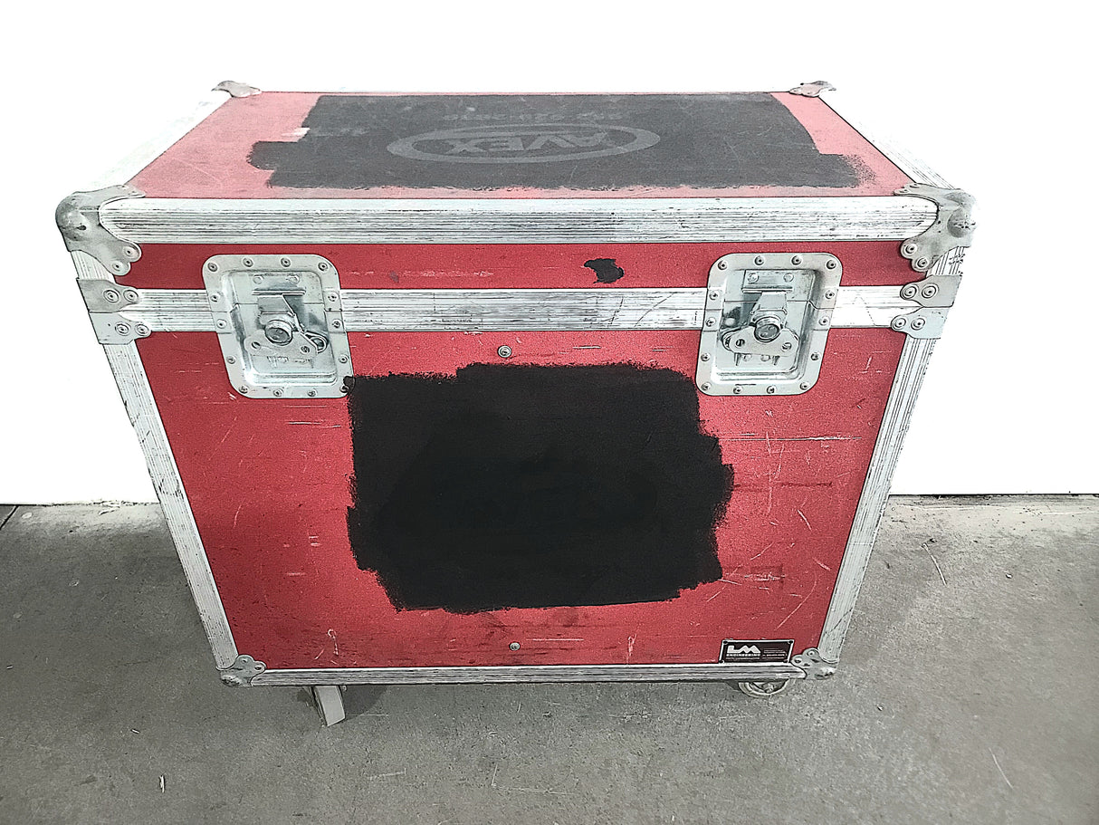 (2) JBL VRX932LA 12" Two-Way Line-Array System in LM Engineering Wheeled Road Case