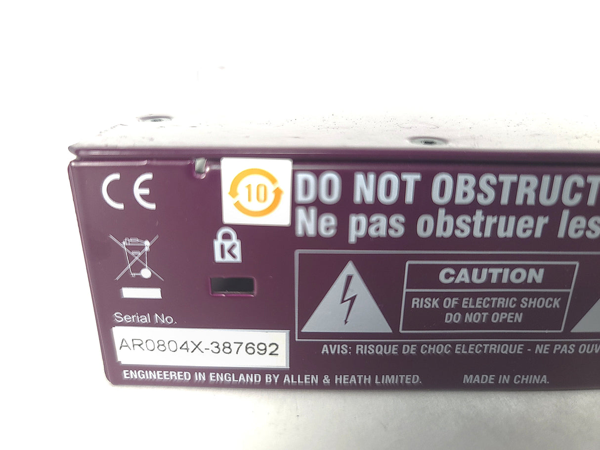 Allen & Heath AR84 AudioRack