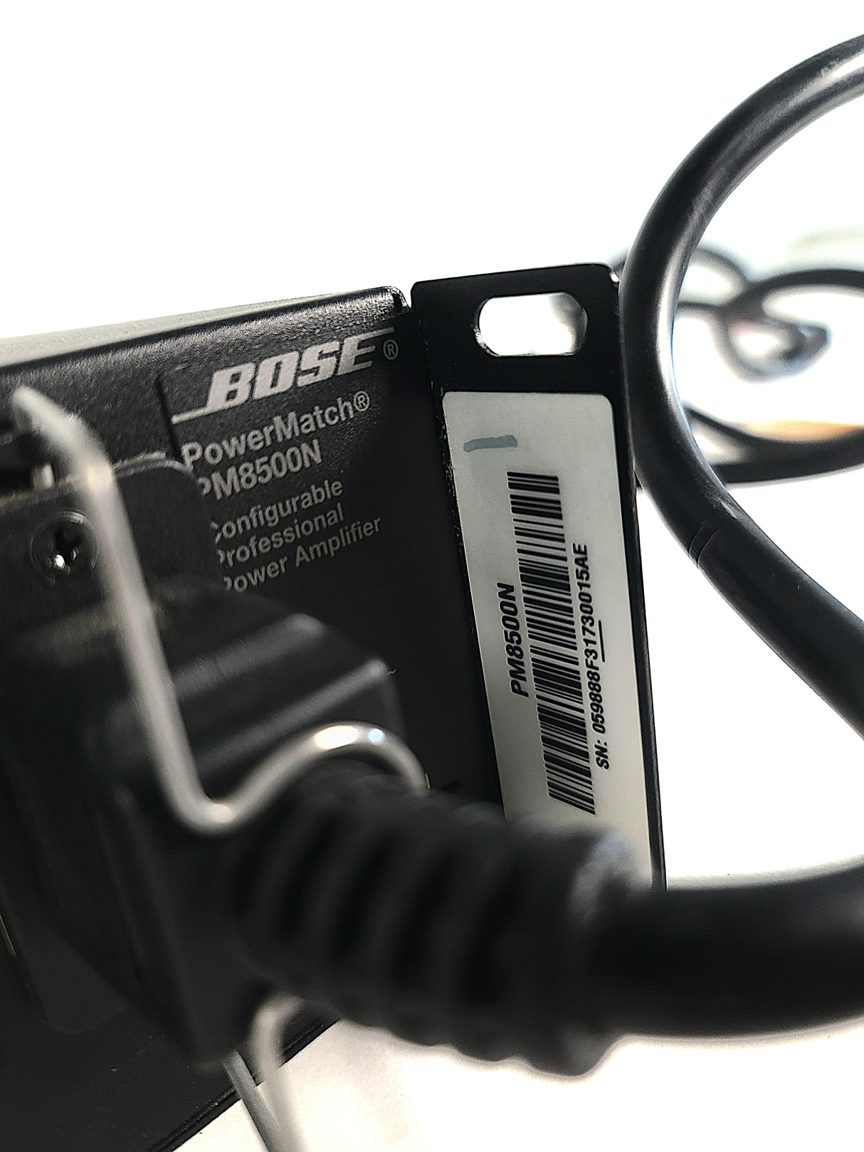 Bose PowerMatch PM8500N Configurable Professional Power Amplifier (FAULT ISSUE/BLACK SCREEN)