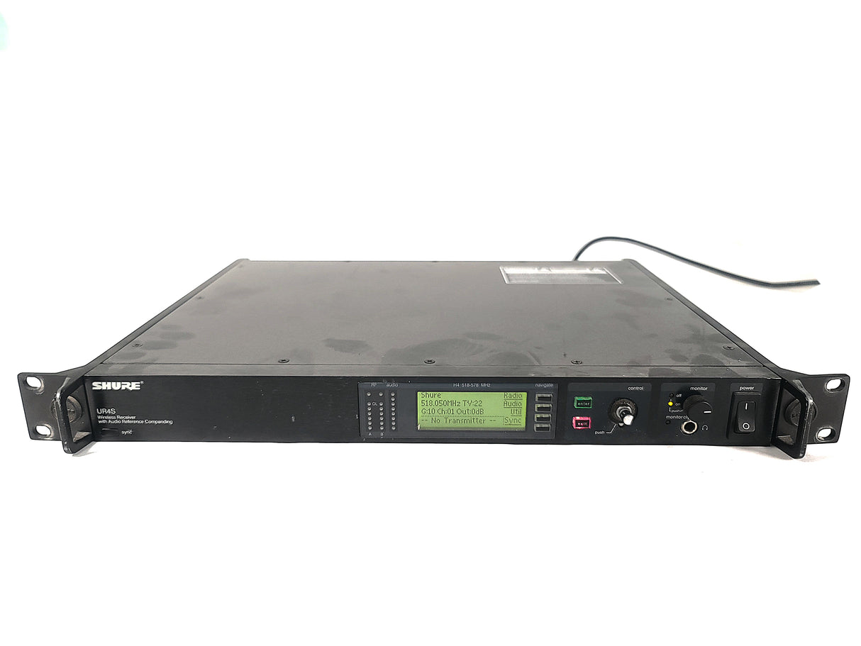 Shure UR4S Wireless Receiver (H4: 518-578 MHz)