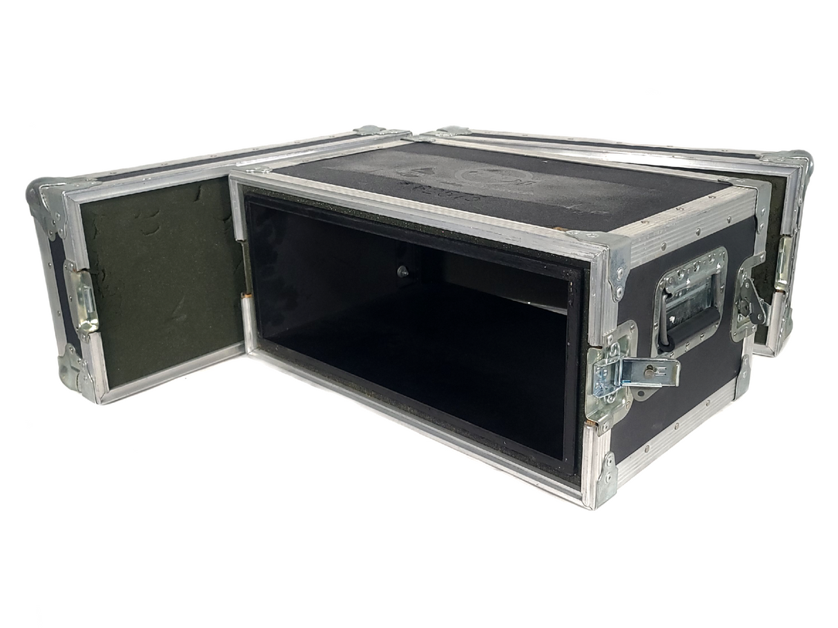 (2) Custom 3RU & 4RU Hard Rack Carrying Cases