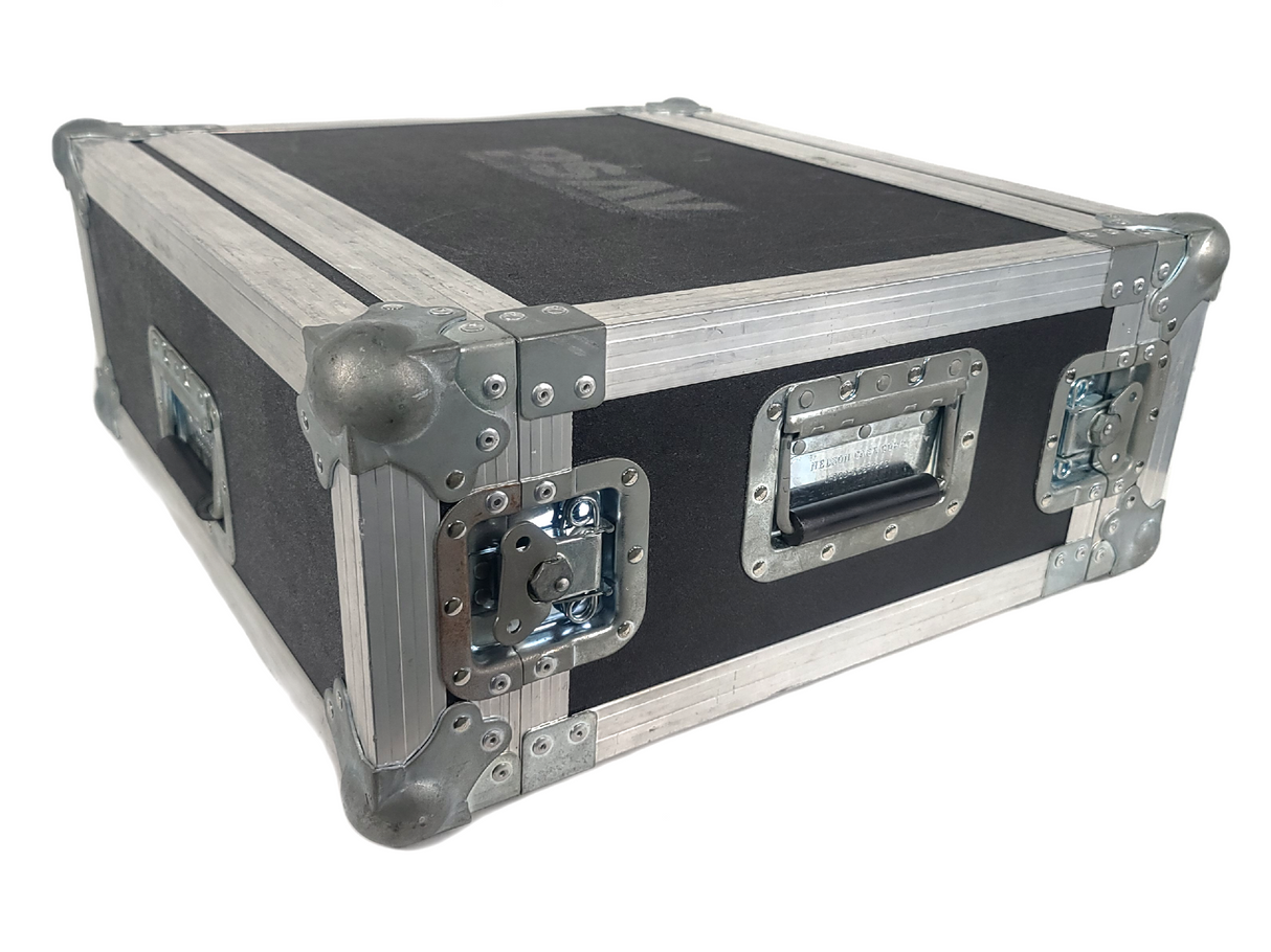 (2) Custom 3RU & 4RU Hard Rack Carrying Cases