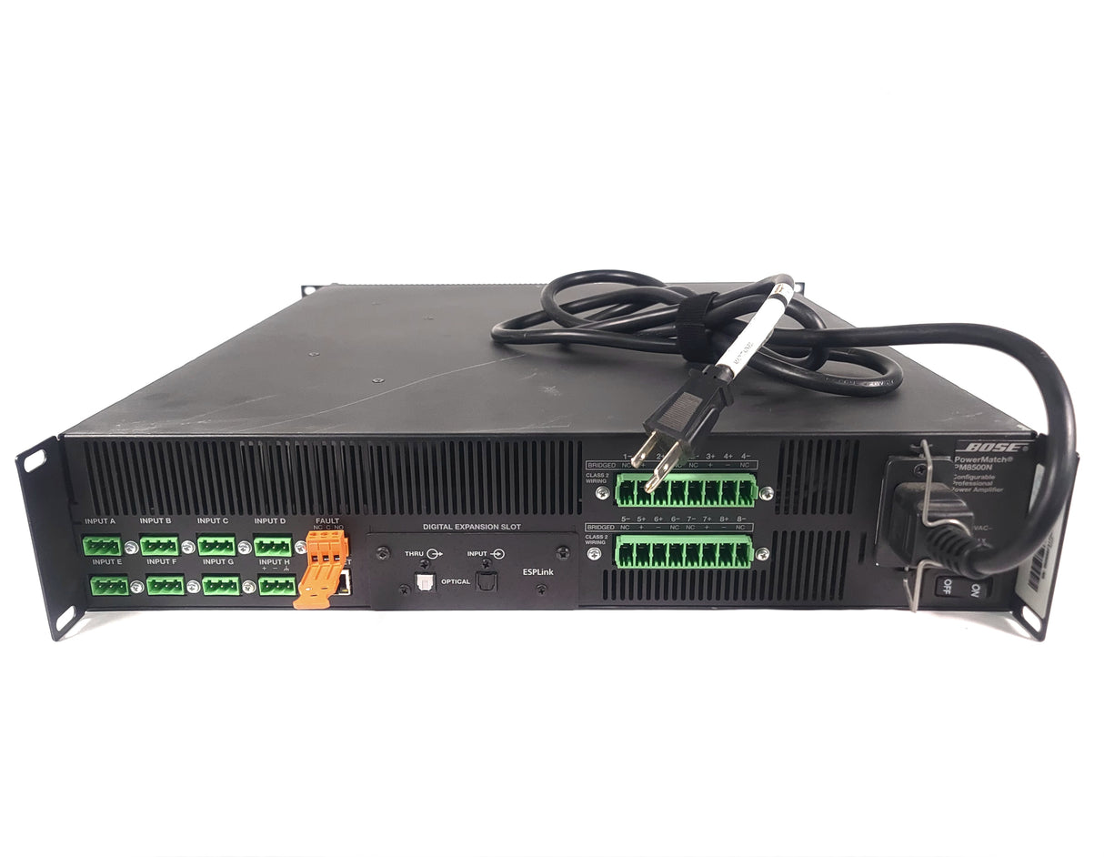 Bose Professional PowerMatch PM8500N Configurable Power Amplifier