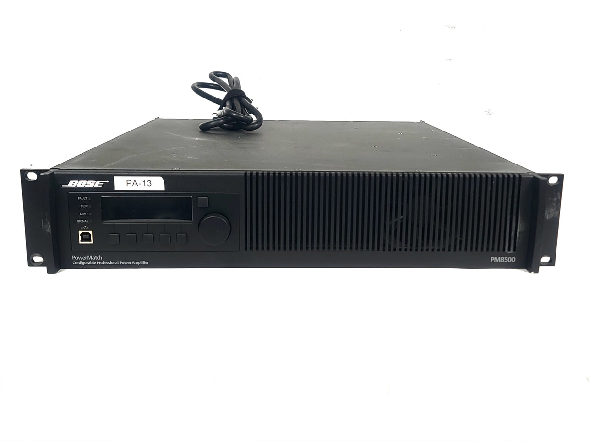 Bose Professional PowerMatch PM8500N Configurable Power Amplifier