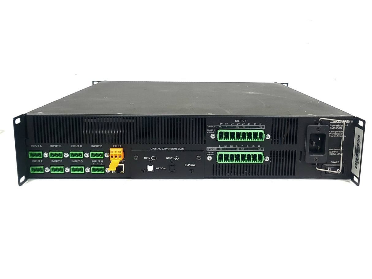 Bose Professional PowerMatch PM8500N Configurable Power Amplifier