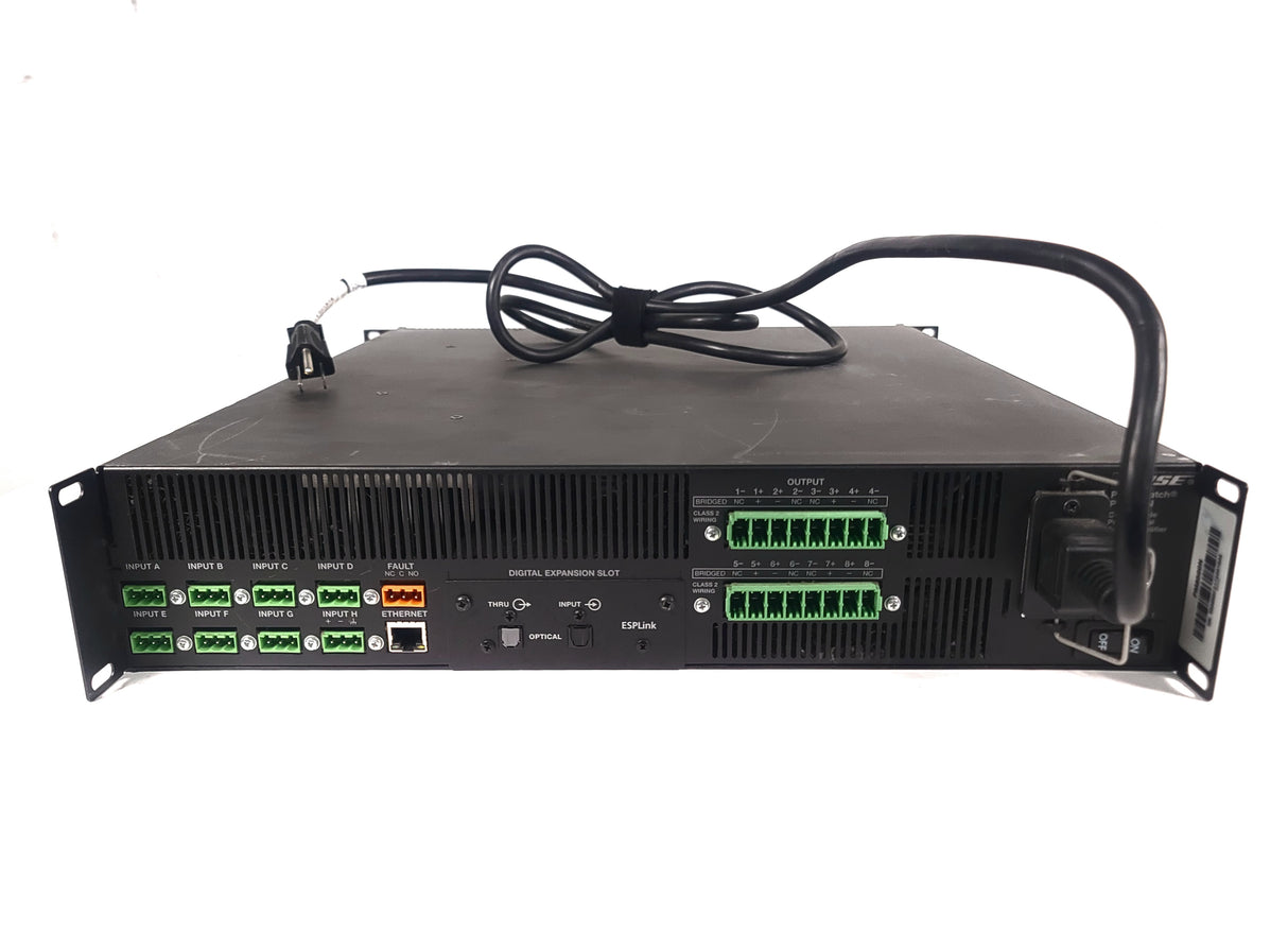 Bose Professional PowerMatch PM8500N Configurable Power Amplifier