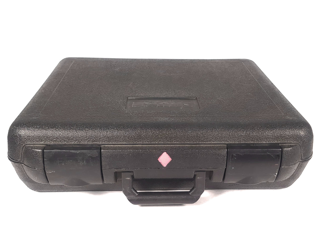 Shure ULXP4 Wireless Receiver Kit (J1: 554-590MHz) w/ ULX2 Handheld Transmitter w/ SM58 Mic Capsule, ULX1 Belt Pack, (2) Antennas, & PSU in Hard Carry Case