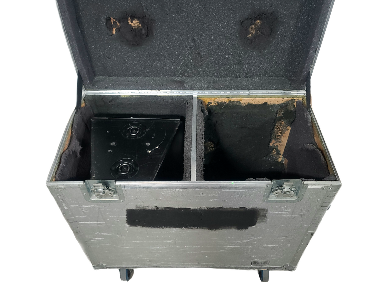 Meyer Sound UPA-2P Powered Loud Speaker in Wheeled Road Case (Fits Two)