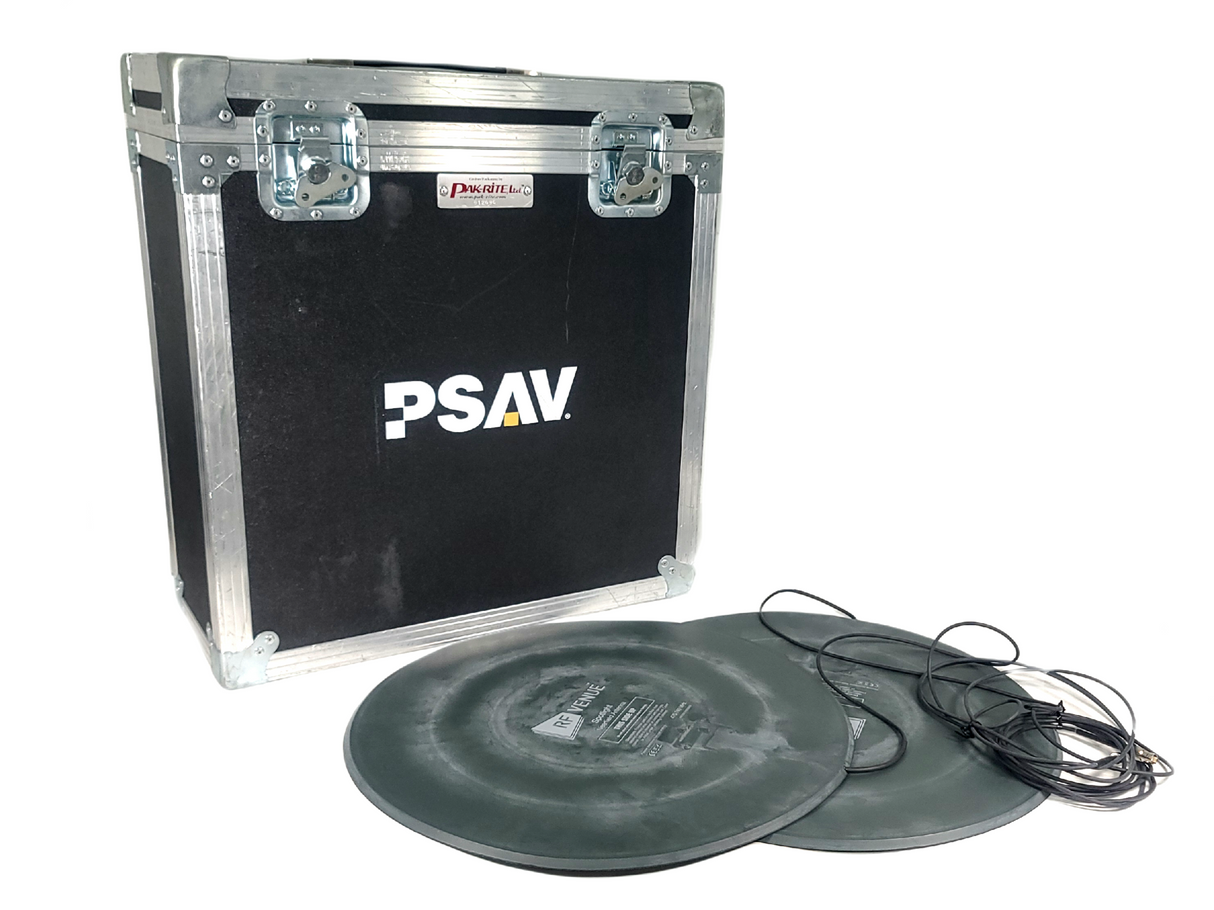 (2) RF Venue Spotlight Antennas (470~740 MHz) in Custom Carrying Case