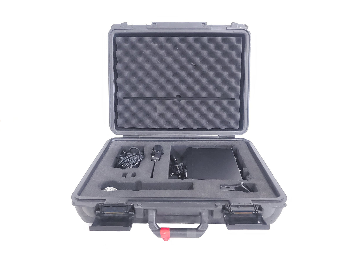 Shure ULXP4 Wireless Receiver Kit (J1: 554-590MHz) w/ ULX2 Handheld Transmitter w/ SM58 Mic Capsule, ULX1 Belt Pack, (2) Antennas, & PSU in Hard Carry Case