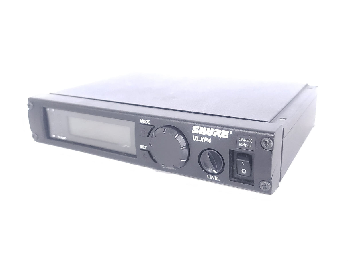 Shure ULXP4 Wireless Receiver Kit (J1: 554-590MHz) w/ ULX2 Handheld Transmitter w/ SM58 Mic Capsule, ULX1 Belt Pack, (2) Antennas, & PSU in Hard Carry Case