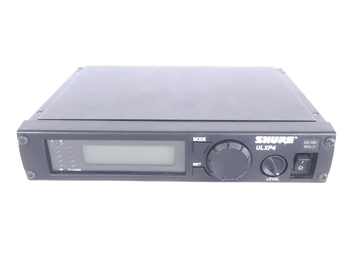 Shure ULXP4 Wireless Receiver Kit (J1: 554-590MHz) w/ ULX2 Handheld Transmitter w/ SM58 Mic Capsule, ULX1 Belt Pack, (2) Antennas, & PSU in Hard Carry Case
