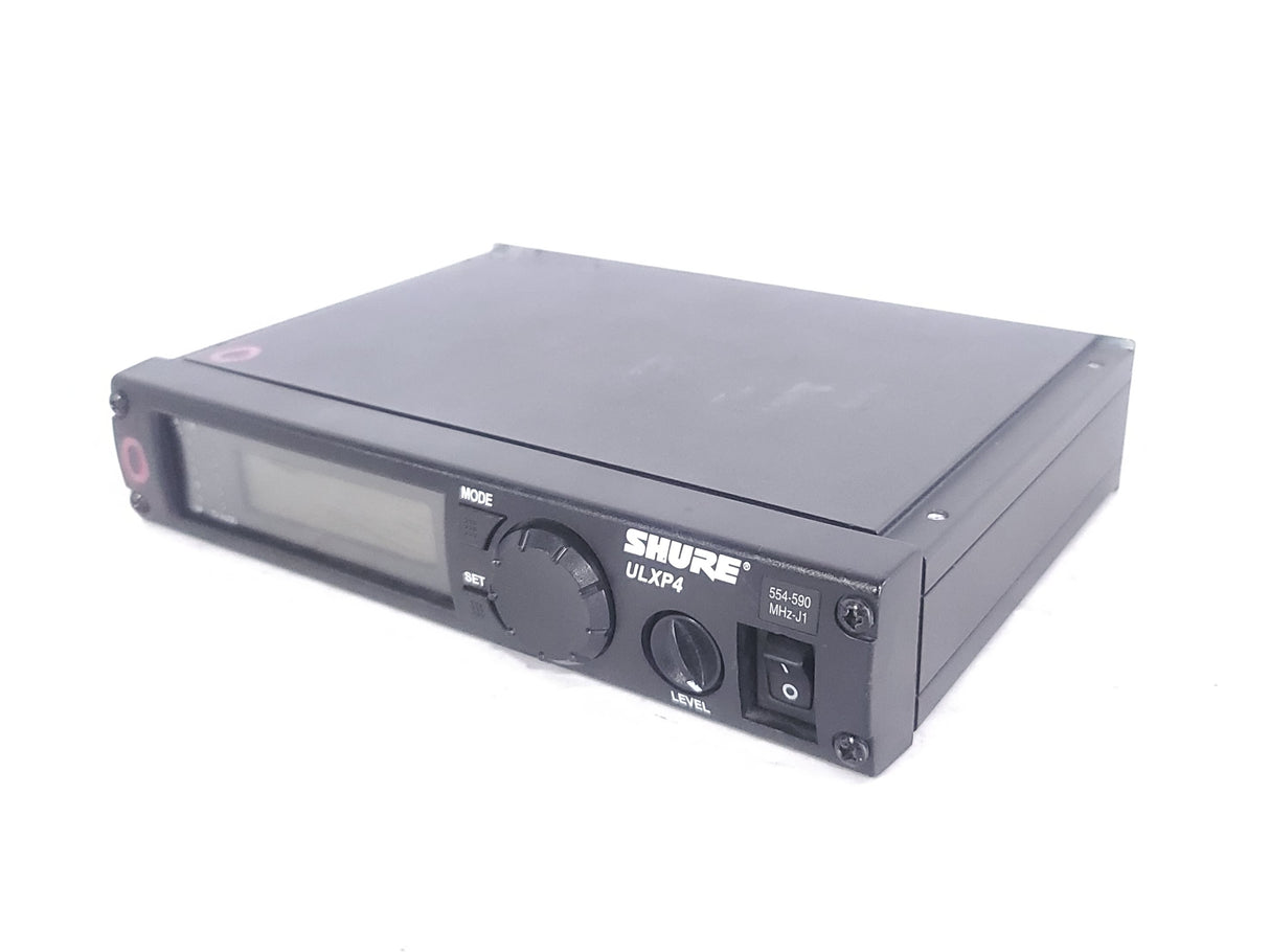 Shure ULXP4 Wireless Receiver Kit (J1: 554-590MHz) w/ ULX2 Handheld Transmitter w/ SM58 Mic Capsule, ULX1 Belt Pack, (2) Antennas, & PSU in Hard Carry Case