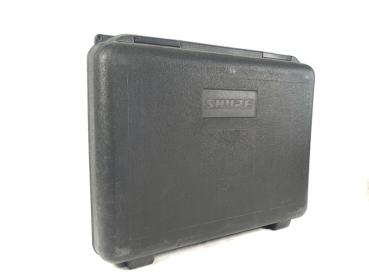 Shure ULXP4 Wireless Receiver Kit (J1: 554-590MHz) w/ ULX2 Handheld Transmitter w/ SM58 Mic Capsule, ULX1 Belt Pack, (2) Antennas, & PSU in Hard Carry Case