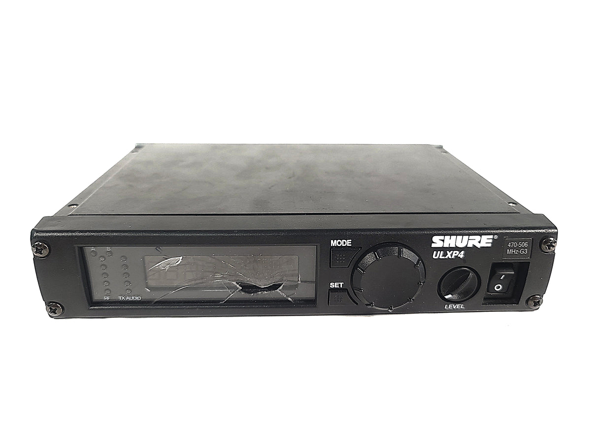 Shure ULXP4 Wireless Receiver (G3:470~506MHz) (FOR PARTS)