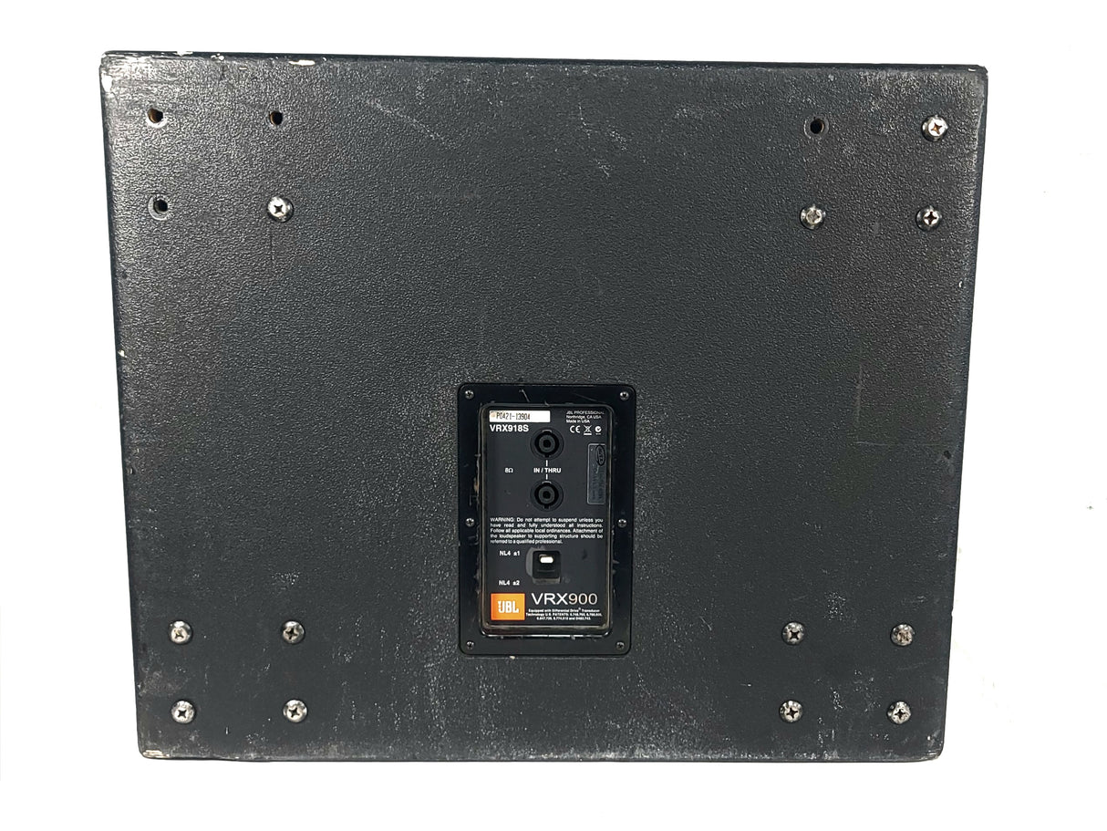 JBL VRX918S 18" Passive High Power Flying Subwoofer w/ Soft Cover