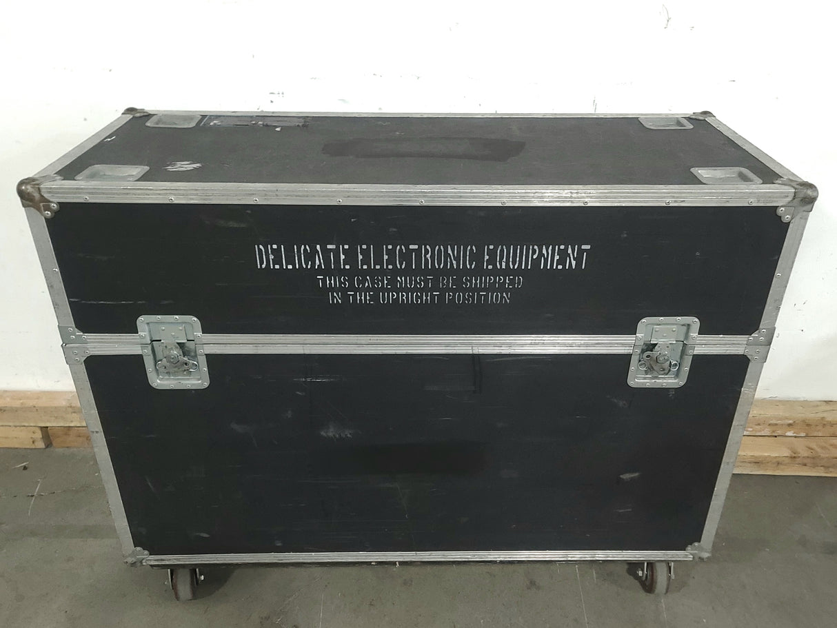 53x23x33 Pak-Rite Custom Monitor Case Holds (2) Monitors