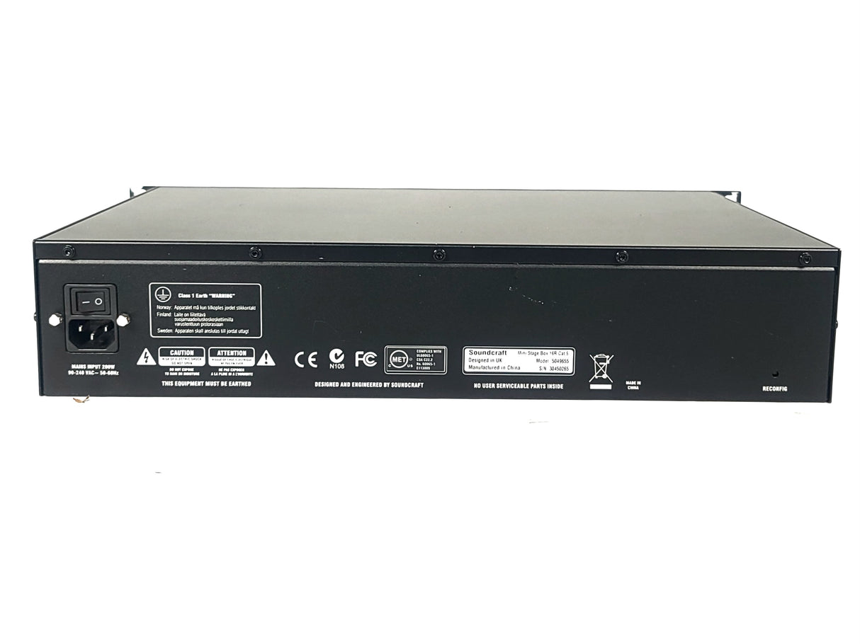 Soundcraft 5049655 Mini Stagebox 16