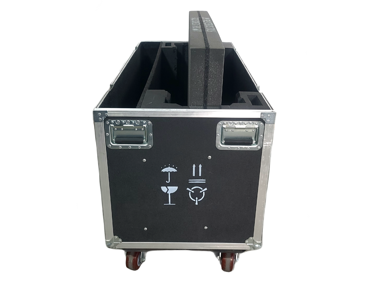 53x23x33 Pak-Rite Custom Monitor Case Holds (2) Monitors