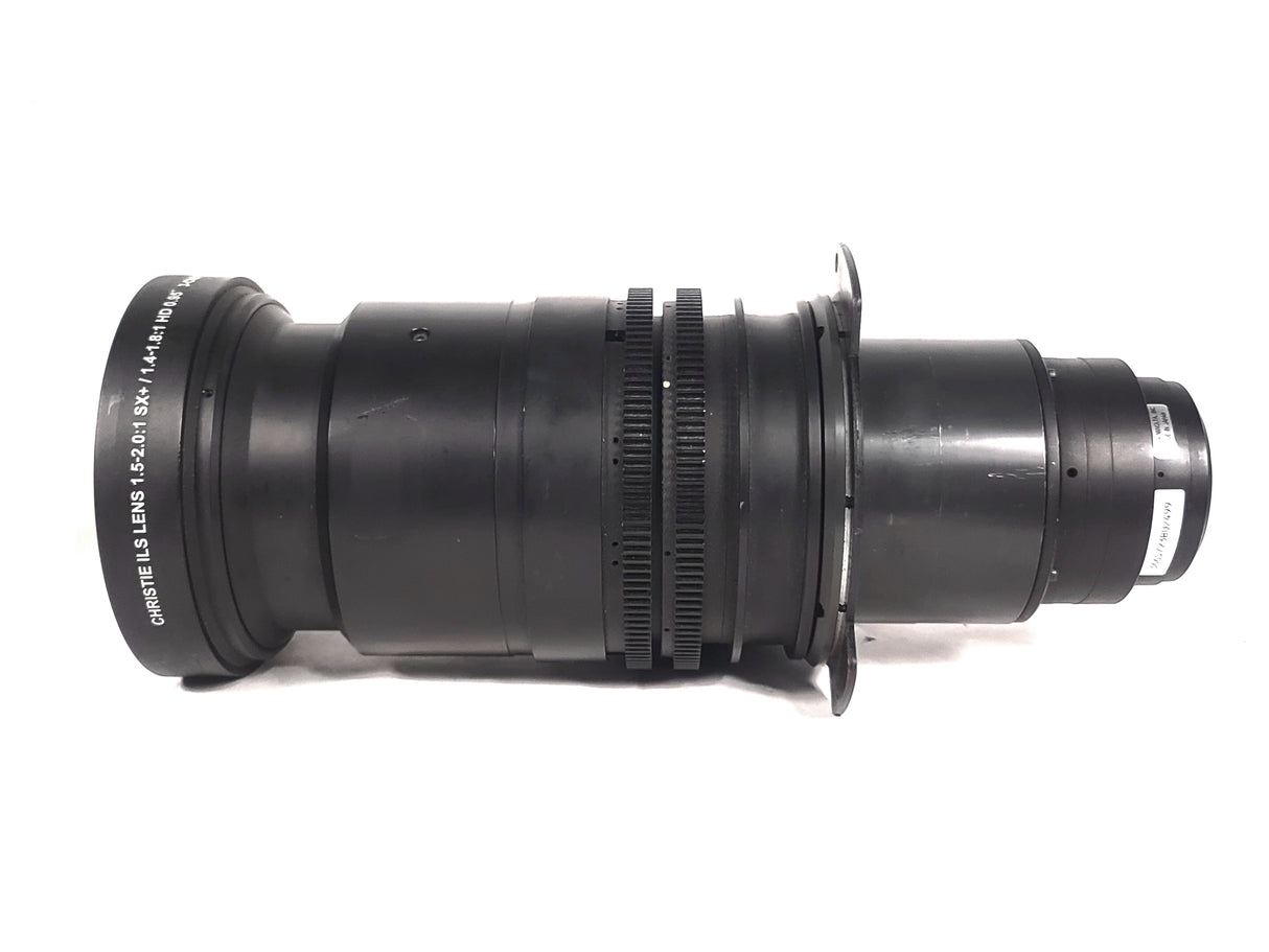 Christie 118-100112-XX ILS 3-Chip DLP Projector Lens, 1.5-2.0:1 SX+ / 1.4-1.8:1 HD .95"