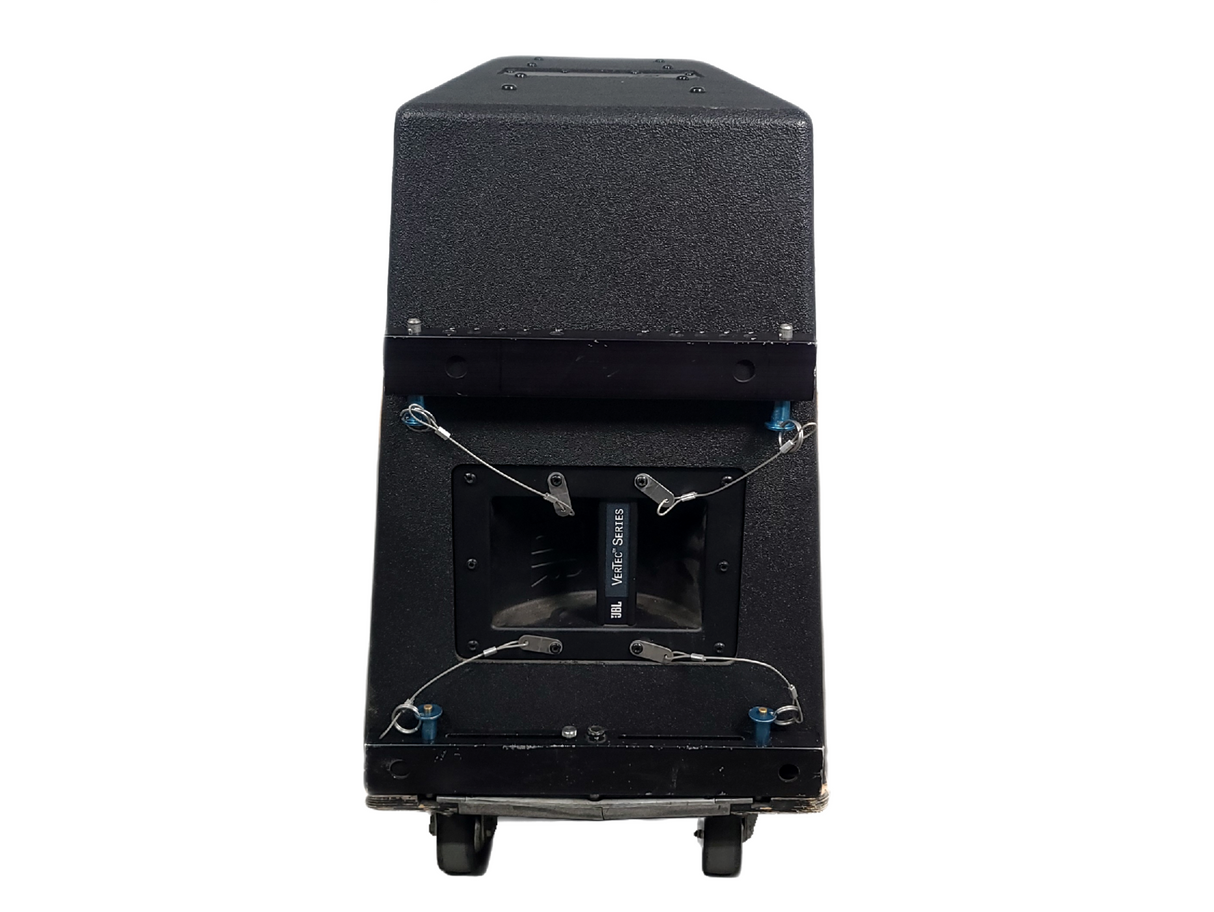 JBL VT4888 VerTec Series 3-Way Passive Line Array Speaker w/ Wheeled Dolly and Soft Cover