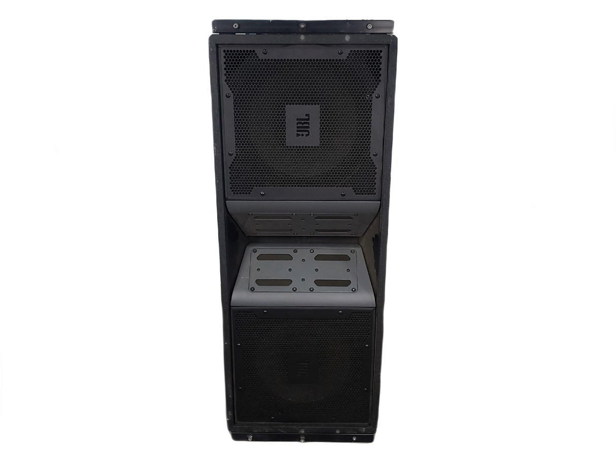 JBL VT4888 VerTec Series 3-Way Passive Line Array Speaker w/ Wheeled Dolly and Soft Cover