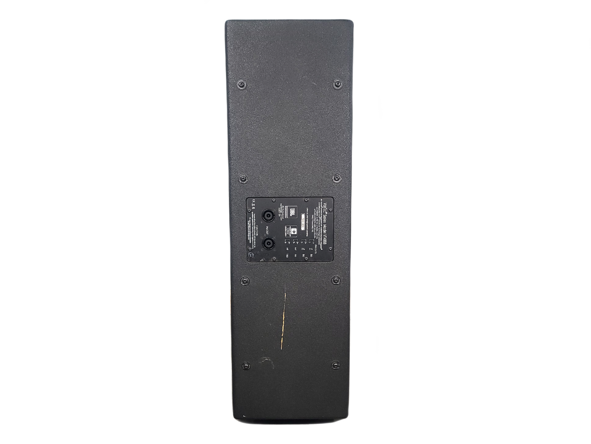 JBL VT4888 VerTec Series 3-Way Passive Line Array Speaker w/ Wheeled Dolly and Soft Cover