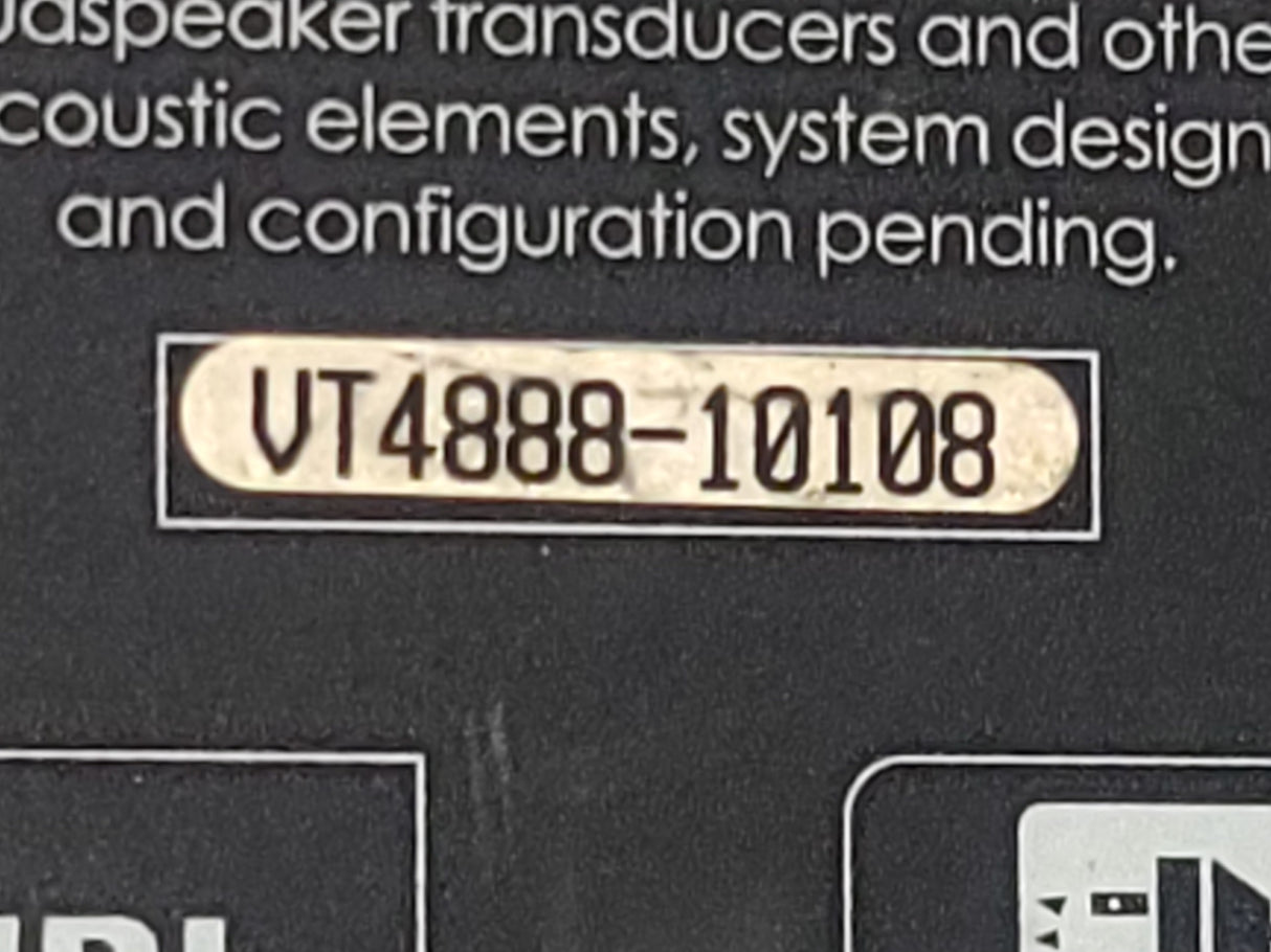 JBL VT4888 VerTec Series 3-Way Passive Line Array Speaker w/ Wheeled Dolly and Soft Cover