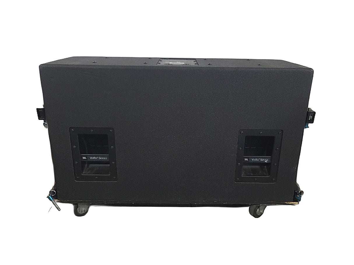 JBL VT4888 VerTec Series 3-Way Passive Line Array Speaker w/ Wheeled Dolly and Soft Cover