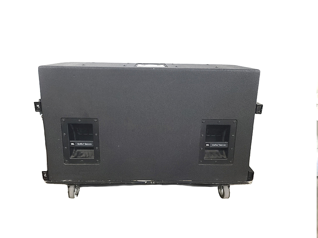 JBL VT4888 VerTec Series 3-Way Passive Line Array Speaker w/ Wheeled Dolly and Soft Cover