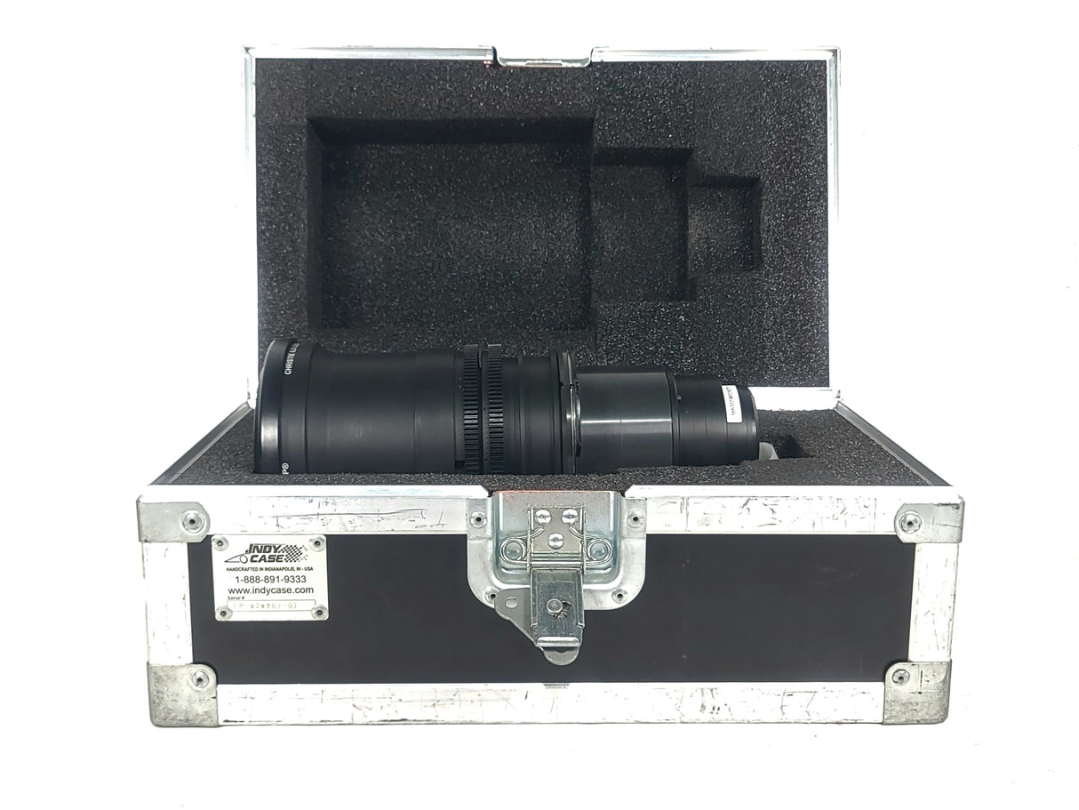 Christie 118-100113-XX ILS 3-Chip DLP Projector Lens, 2.0-2.8:1 SX+ / 1.8-2.6:1 HD .95" In Hard Carry Case