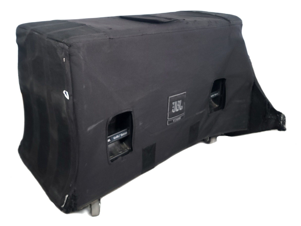 JBL VT4888 VerTec Series 3-Way Passive Line Array Speaker w/ Wheeled Dolly and Soft Cover