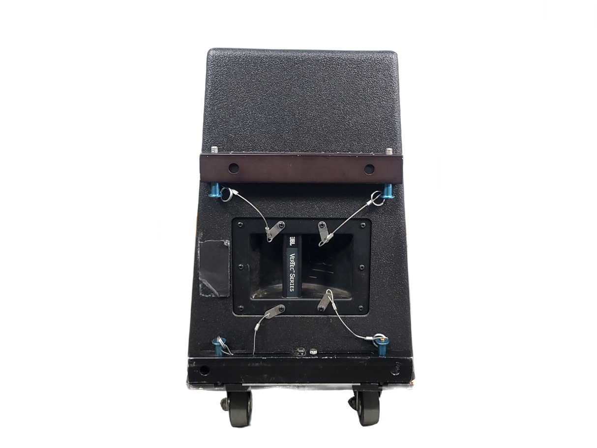 JBL VT4888 VerTec Series 3-Way Passive Line Array Speaker w/ Wheeled Dolly and Soft Cover