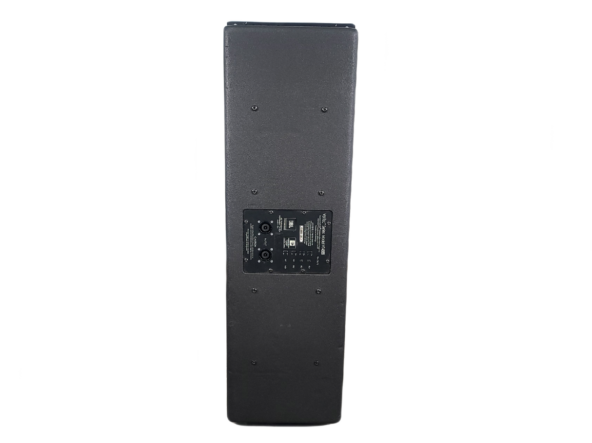 JBL VT4888 VerTec Series 3-Way Passive Line Array Speaker w/ Wheeled Dolly and Soft Cover