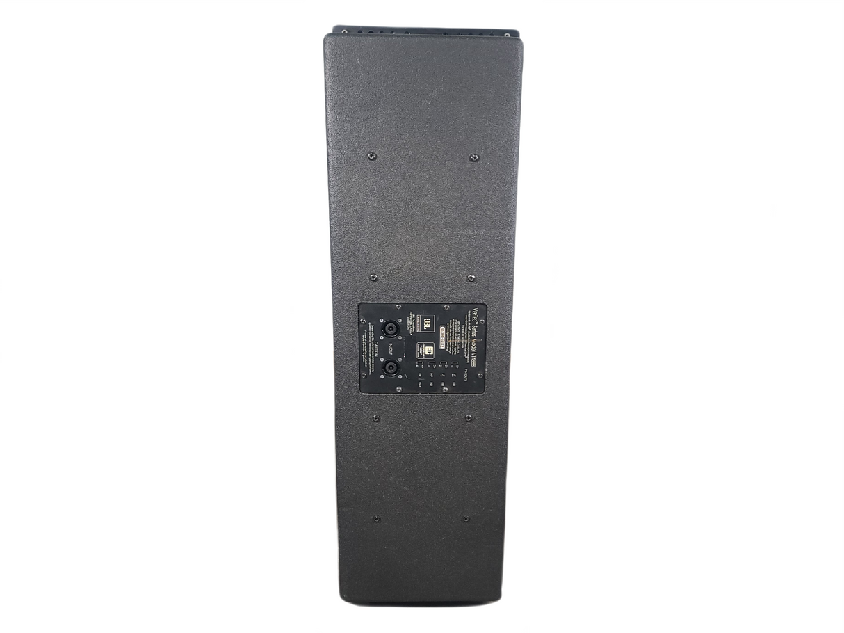 JBL VT4888 VerTec Series 3-Way Passive Line Array Speaker w/ Wheeled Dolly and Soft Cover