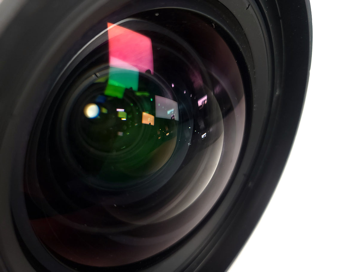 Christie 118-100110-XX ILS 3-Chip DLP Fixed Projector Lens, 0.73:1 SX+/ 0.67:1 HD 0.95" In Hard Carry Case