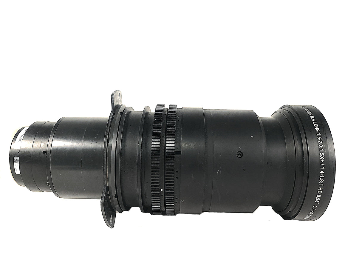 Christie 118-100112-XX ILS 3-Chip DLP Projector Lens, 1.5-2.0:1 SX+ / 1.4-1.8:1 HD .95"