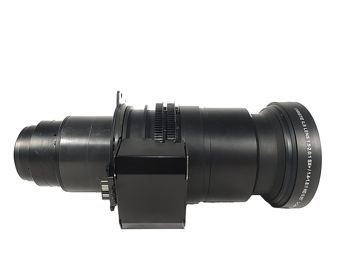 Christie 118-100112-XX ILS 3-Chip DLP Projector Lens, 1.5-2.0:1 SX+ / 1.4-1.8:1 HD .95"